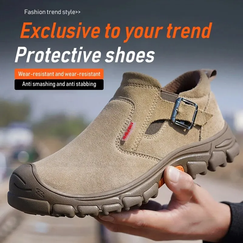 Scarpe da lavoro da uomo per la protezione del lavoro saldatore Anti Smashing Anti Piercing lavoro invernale peluche sito di lavoro scarpe di protezione di sicurezza sul lavoro alte