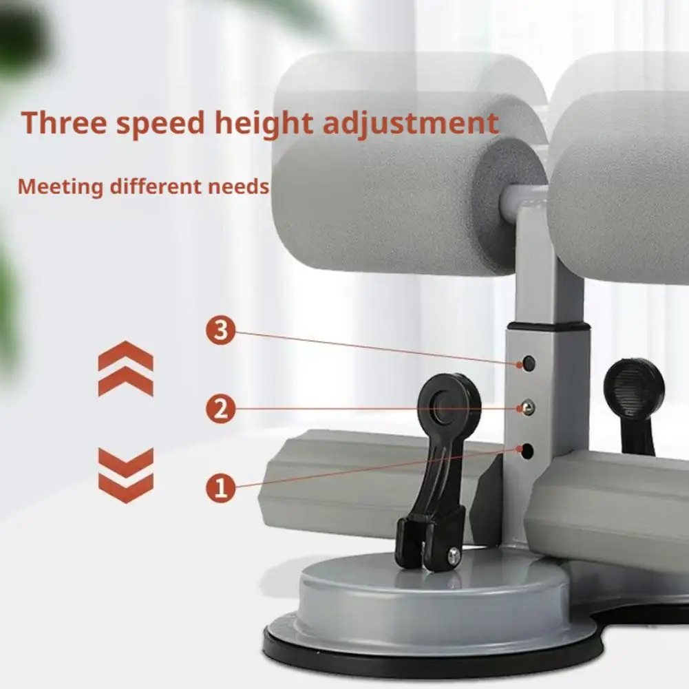 معدات الجلوس في البطن، أكواب شفط لدعم الكاحل، جهاز اللياقة البدنية، أدوات رياضية قابلة للتعديل للتمرين البدني #4