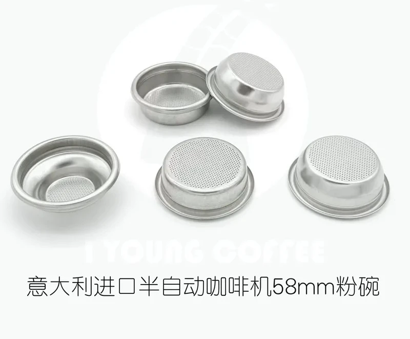 For Semi Automatic Coffee Machine Powder Bowl Single Double Handle Filter Imported From Italy Accessories Home Barista