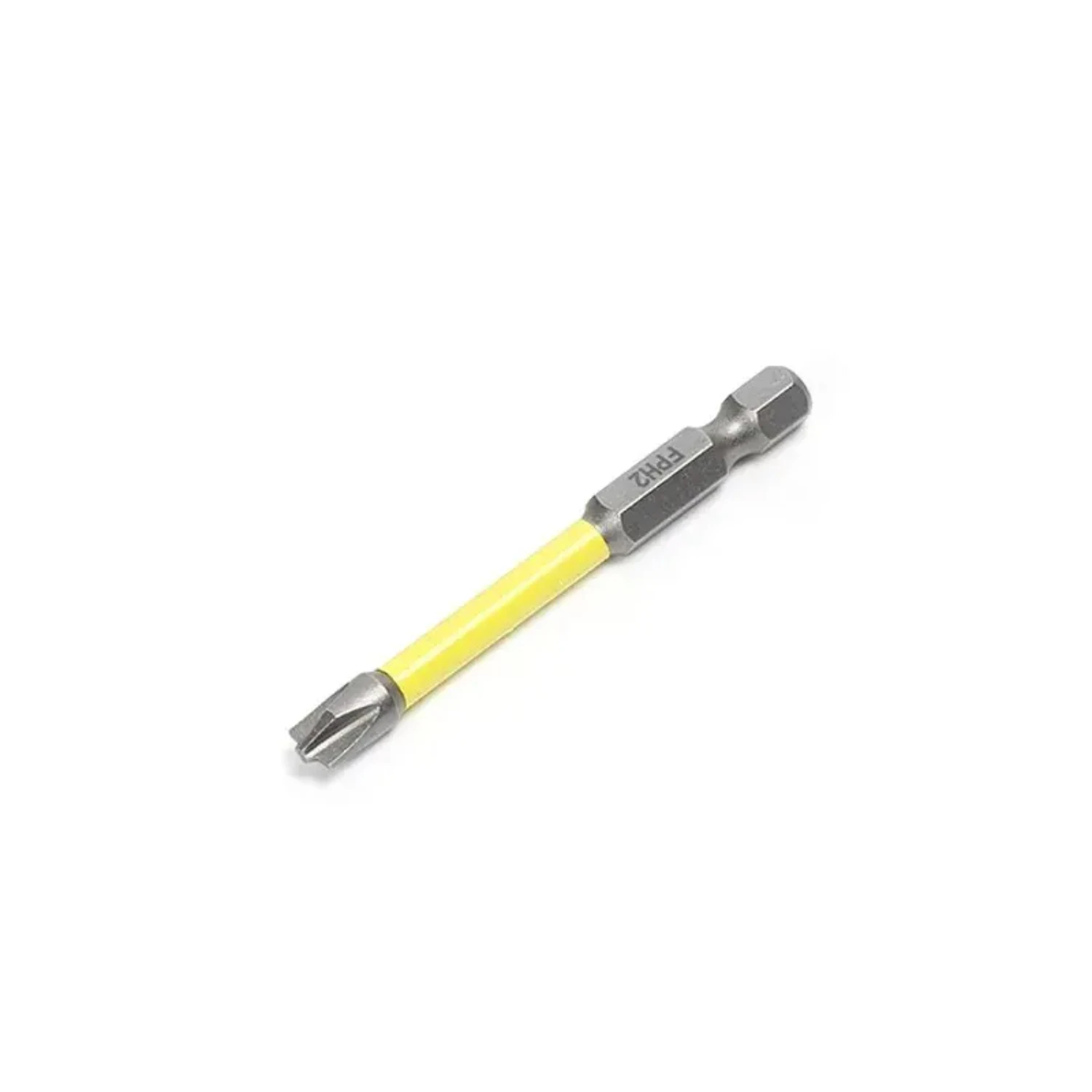 Professional 110mm Long Electrician FPH2 Slotted Cross Screwdriver Bit - High-Quality Precision Tool for Quick Repairs and Delic