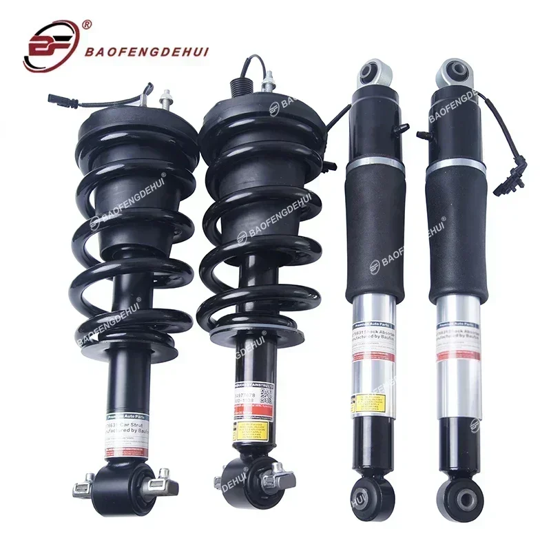 2PCS Front Rear MagneRid Suspension Electric Shock Absorbers For Cadillac Escalade For GMC Yukon 2015-2019 84176631 84176675