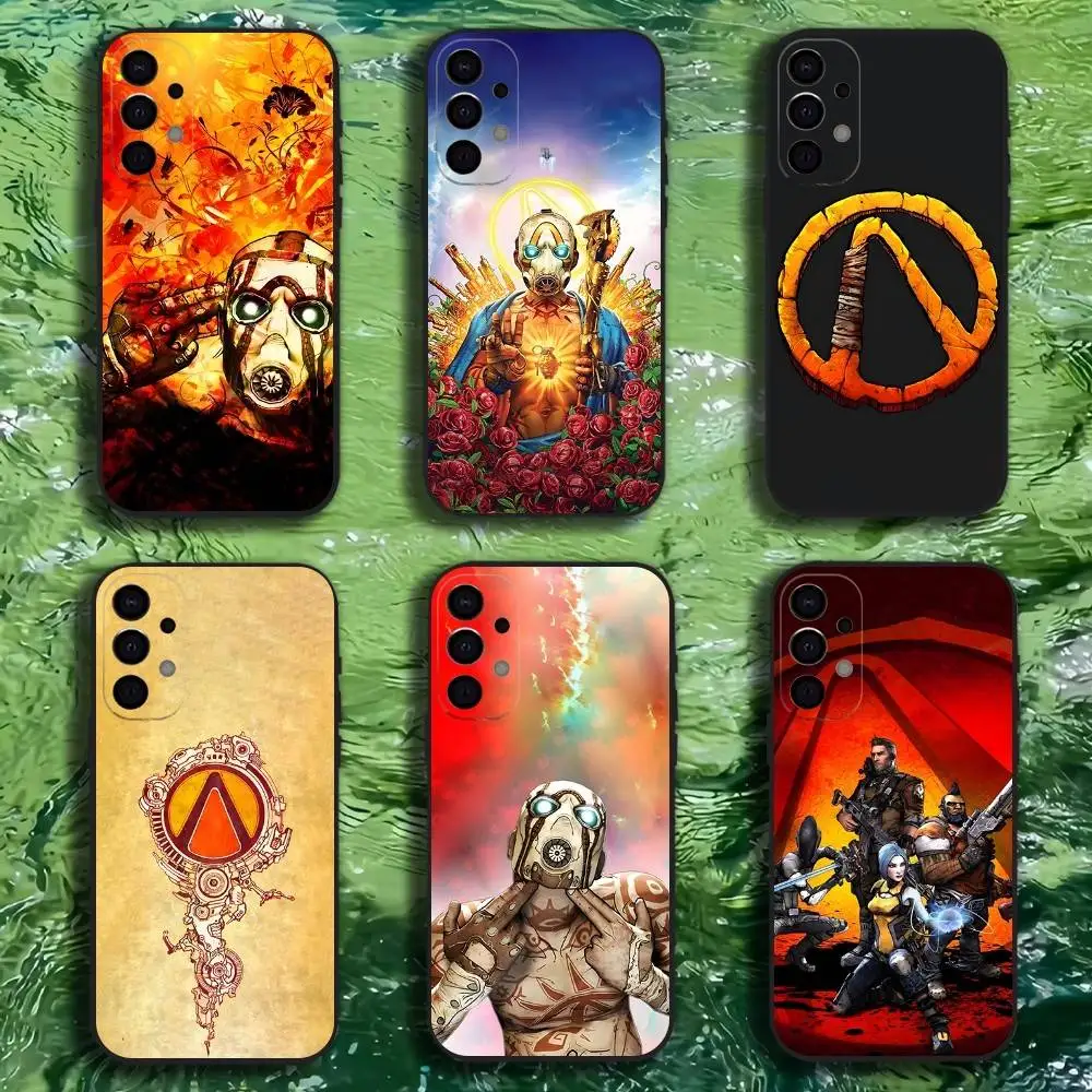 

B-Borderlands Game Phone Case For Samsung S25,S24,S21,S22,S23,S30,Ultra,S20,Plus,Fe,Lite,Note,10,9,5G Black Cover