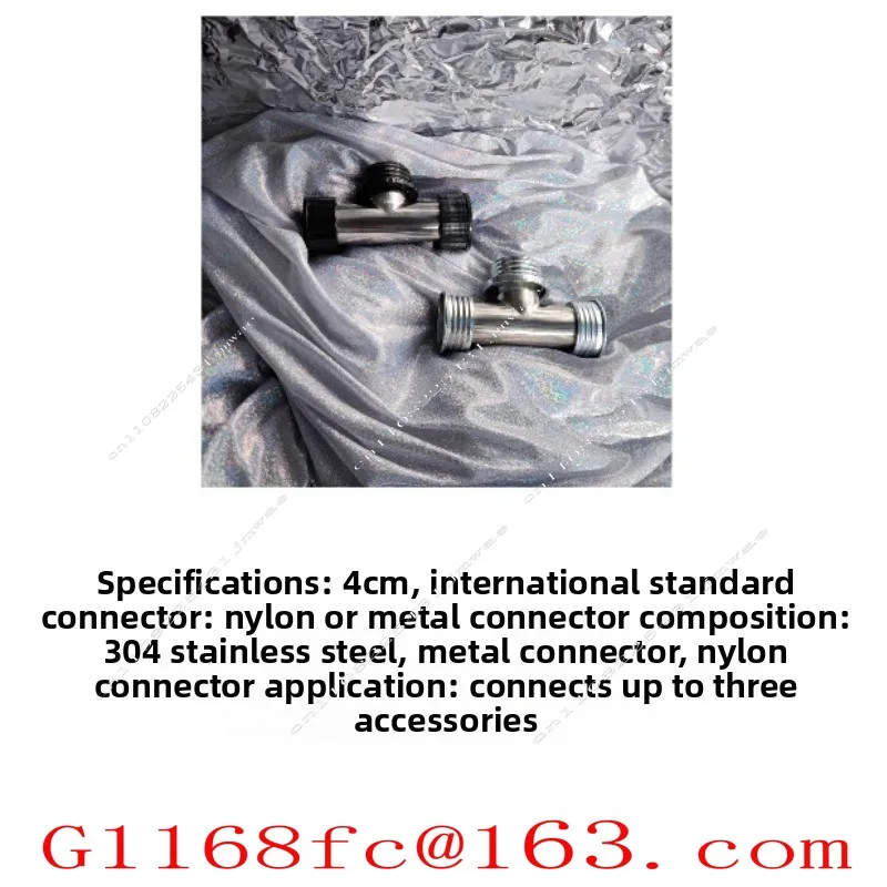 High Quality Professional Three-way Connector Accessories for Stainless Steel Gas Masks