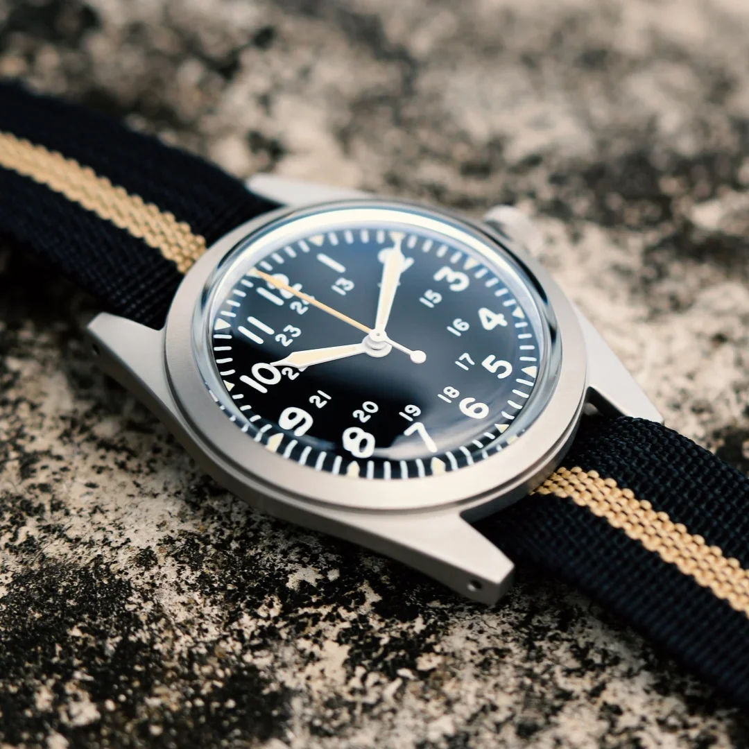 RDUNAE 2025 Neue Herren-Quarzuhr MIYOTA Super 2035 RA04 35 mm Militärisch Wasserdicht Leuchtend Edelstahl Reloj Hombre