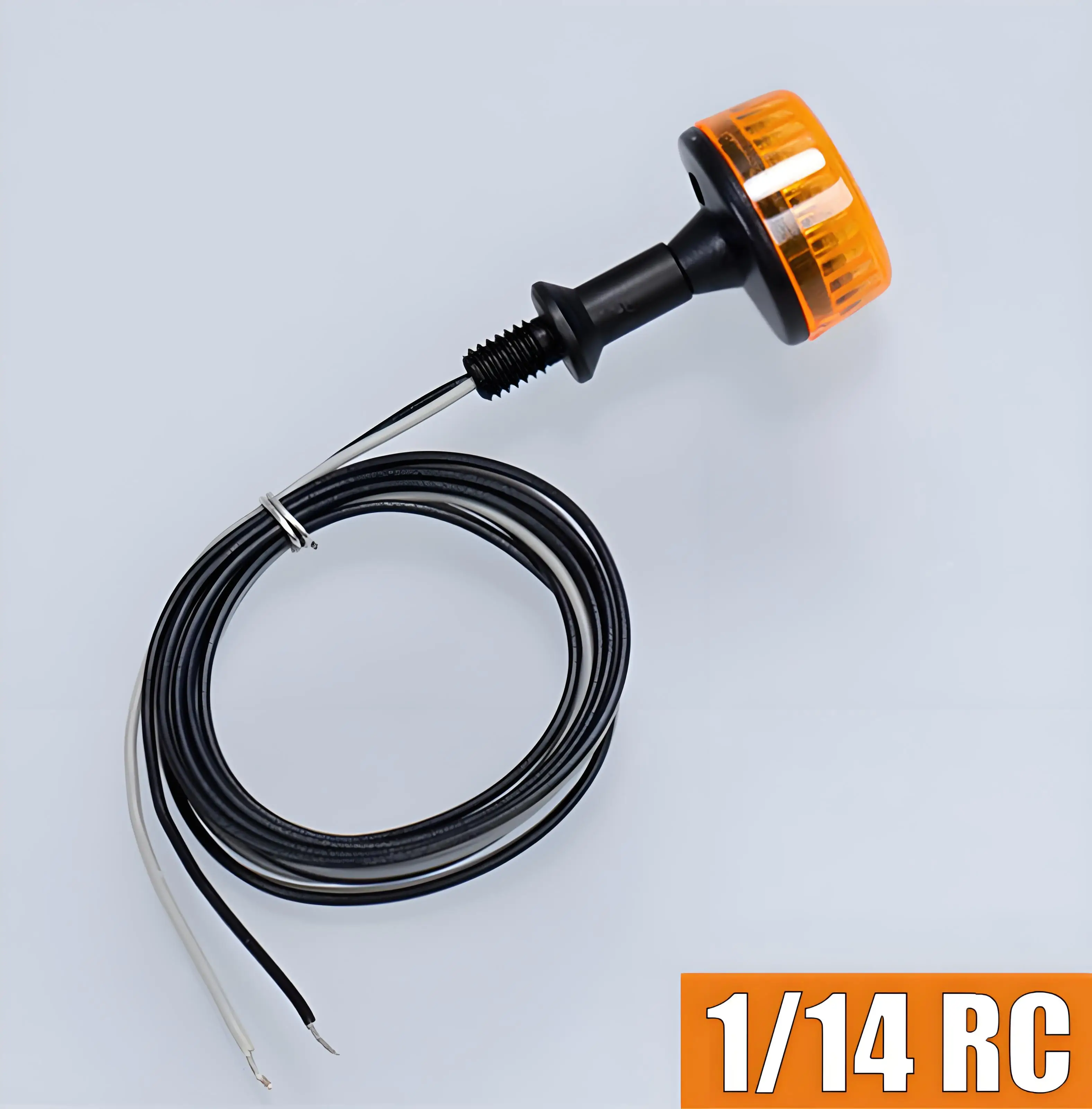 

LED 5V Rotating Lamp Engineering Lights 1/14 RC Truck for SCANIA Tamiya 770S R620 for VOLVO ACTROS AROCS Model Car DIY Parts
