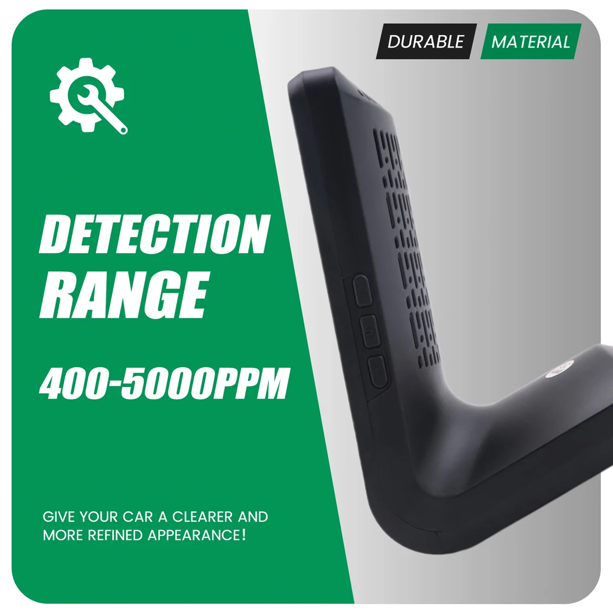 YDSC 3 в 1 измеритель CO2 умный детектор качества воздуха цифровой датчик температуры и влажности тестер монитор качества воздуха (черный)