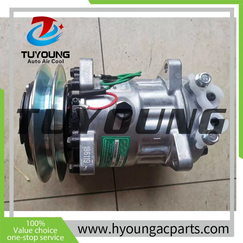 

IN stock Auto ac Compressor SD 7H15 SD 8259 for KOMATSU 23B0761112 23B-07-61112 China Factory Wholesa