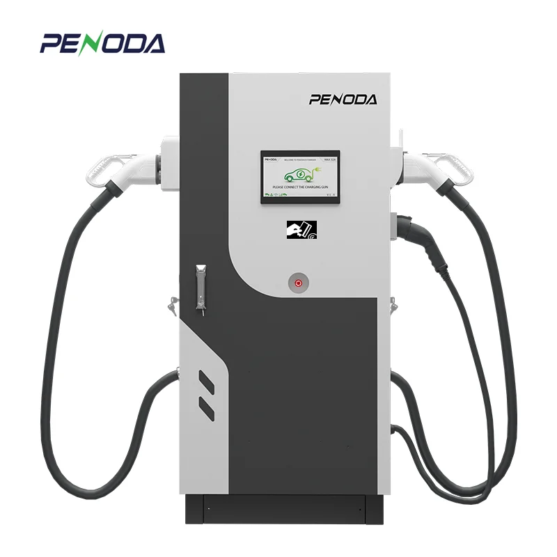 Penoda Commercial 142KW DC Charging Station IP55 AC/DC EV Charger CCS2 Interface Chademo Standard Electric Vehicle Car Charger