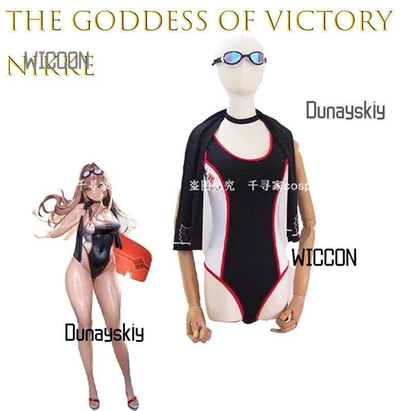 

NIKKE Goddess Of Victory Rapi Anis Sexy Bay Pepper Swimsuit Girls Women Cosplay Costume Jirai Kei Kawaii Party Daily Halloween
