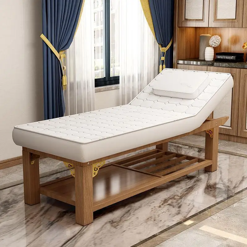 フェイスタトゥーラッシュマッサージベッド美容木製こね耳クリーニングマッサージテーブル調整睡眠レッティーノエステティスタサロン家具 WKMTB