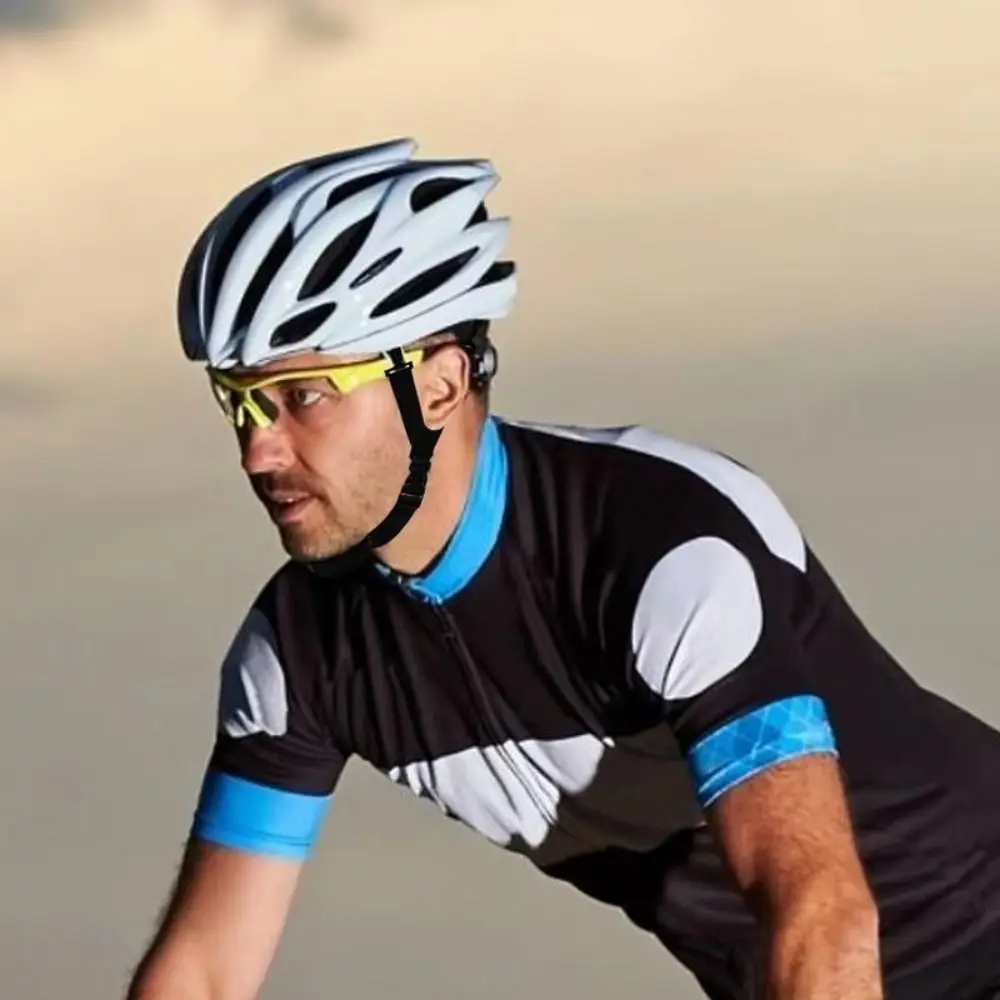 جديد النايلون Y على شكل خوذة حزام الذقن قابل للإزالة قابل للتعديل خوذة أمان مشبك قبعة سوداء حزام الذقن خوذة الملحقات