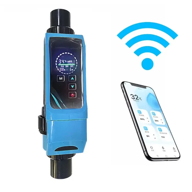

Mobile Phone Via WiFi Control Salt Water Chlorinator Electrodes Salt Chlorinator Salt Chlorinator for Swimming Pool