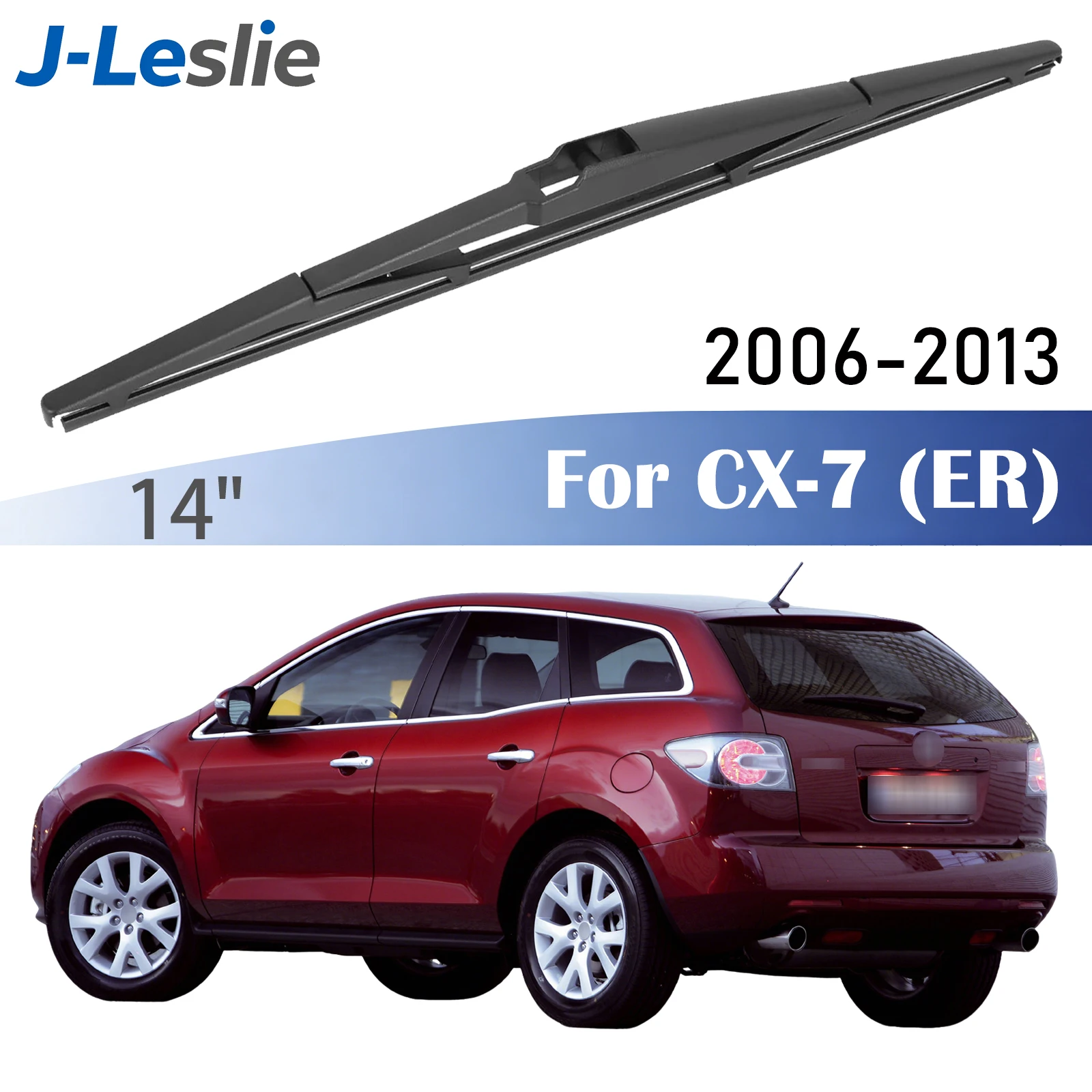 

14" Rear Wiper Blade For Mazda CX-7 CX7 ER 2006-2013 Windshield Windscreen Wipers Washer Window Rain Brushes Accessories