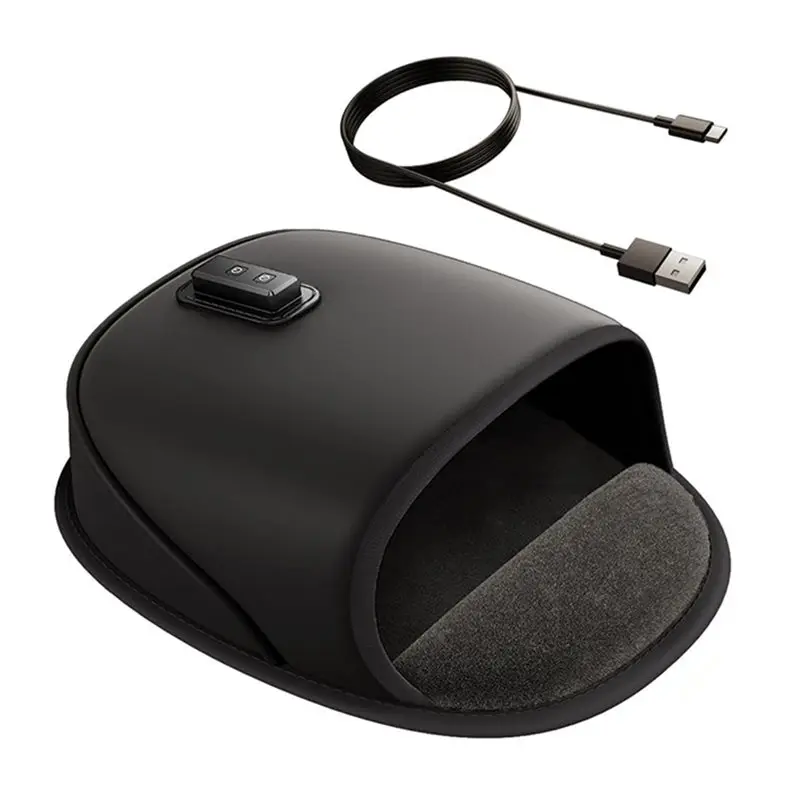 

Hand Warmer USB For Home Office Work-Heated Mouse Pad-3 Temperature& Timer Settings