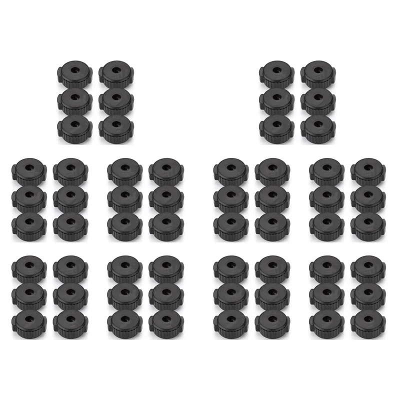 

TURE 60 PCS Plastic Cymbal Nuts,Quick-Set Cymbal Nut For Percussion Drum Kit,Percussion Replacement Parts