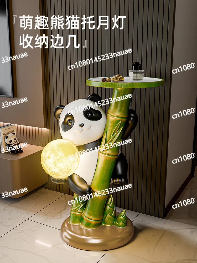 Panda Night Light Sofa Side Decoration Home Accessories Creative Living Room Corner TV Cabinet Bedside Edge Several Decoration