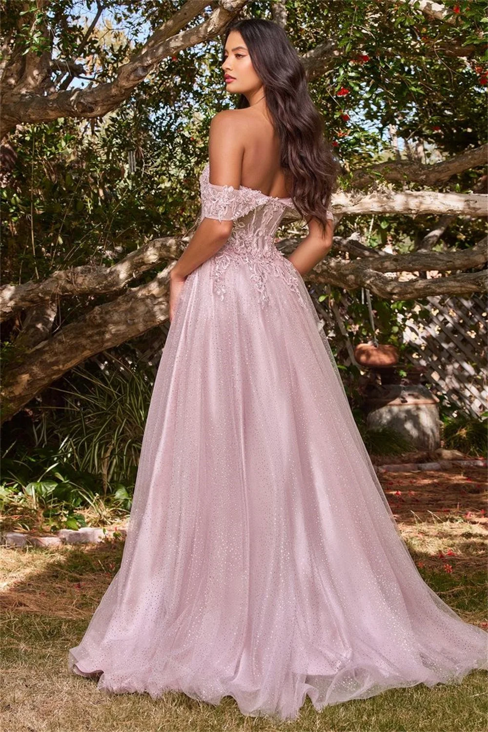 Cathy Princess فساتين السهرة Sexy Off Shoulder Prom Dress 2023 Shiny Lace Embroid Party Dresses Sweet A-line Vestidos De Noche