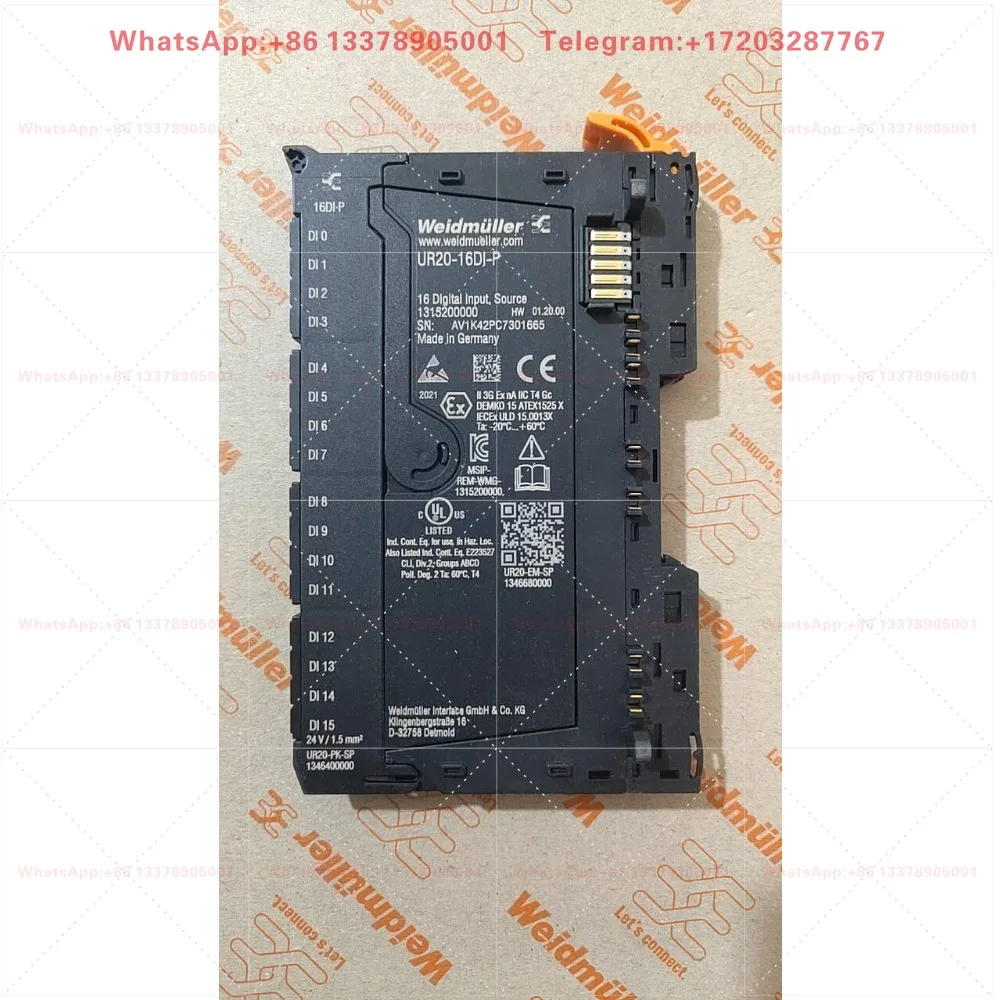 New original remote module UR20-16DI-P 1315200000