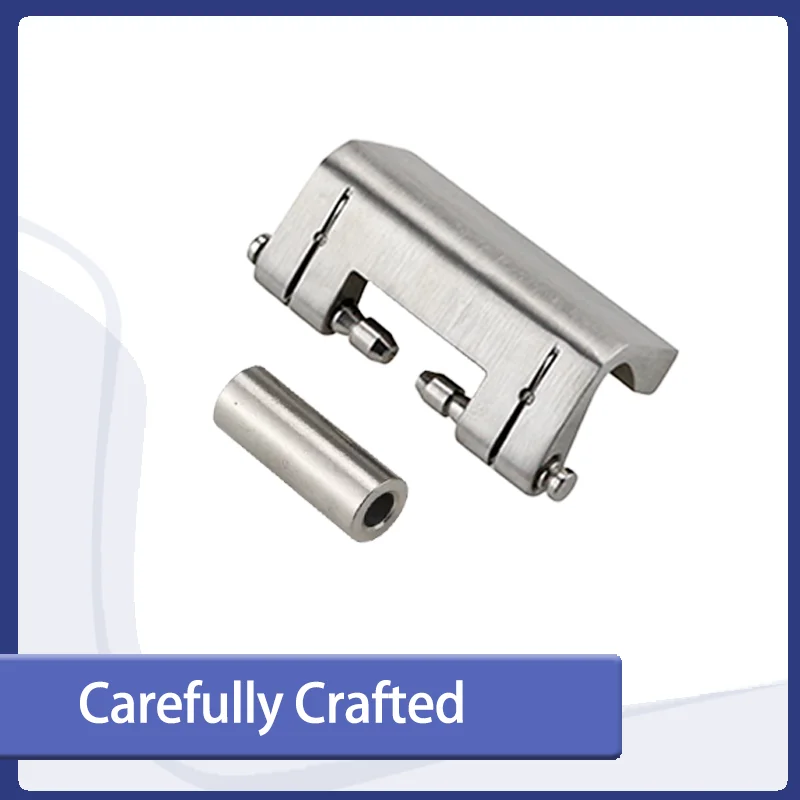 Heavy-Duty Thickened 304 Stainless Steel Detachable Concealed Hinges for Industrial Distribution Box Doors - Durable Hardware fo