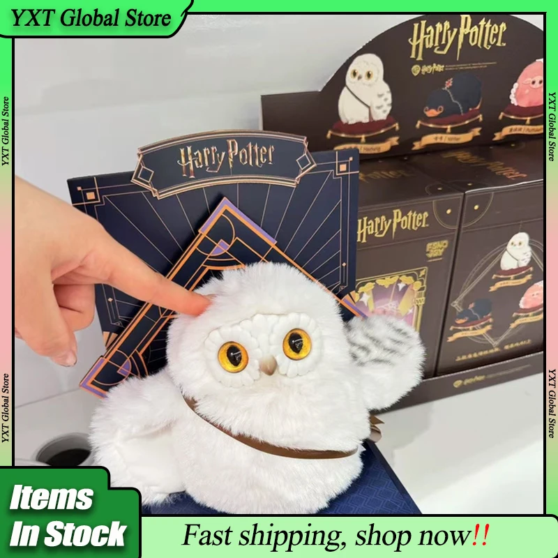 

Harry Potter Beasts Soft Vinyl Face Blind Box Toy Anime Hedwig Puffskein Niffler Stuffed Plush Doll Monster Kid Xmas Gift