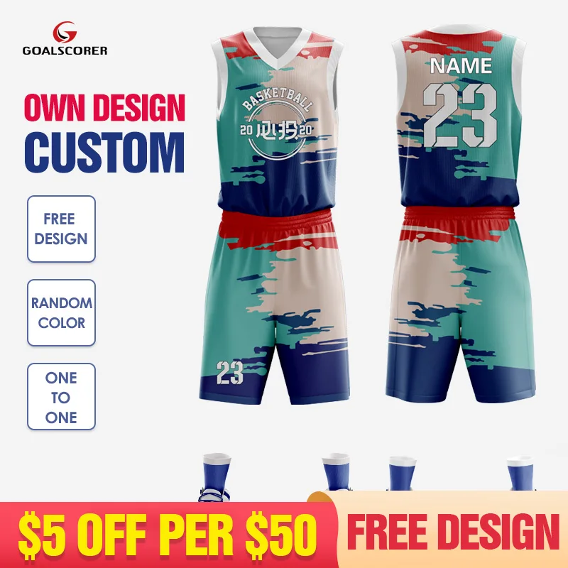 

Custom Sublimation Blank Basketball Team Sports T-Shirt Youth Boys Girls Highschool College Basketball Jersey Uniforms For Men