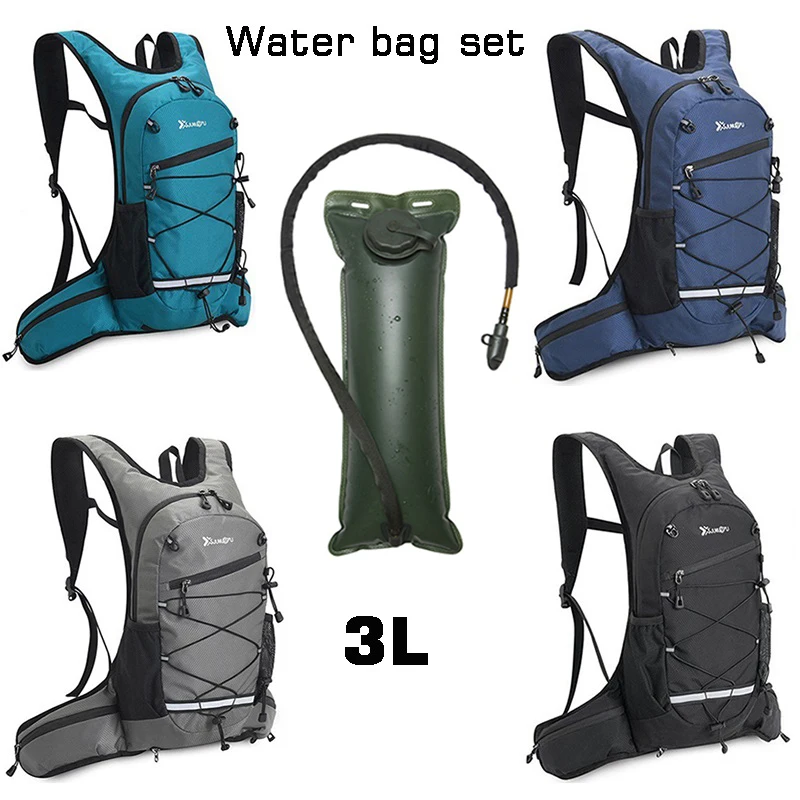 

Outdoor Sports Hydration Backpack 3L Waterproof Inner Drinking Water Bag Knapsack Cycling Bladder Rucksack WaterBag For Hiking
