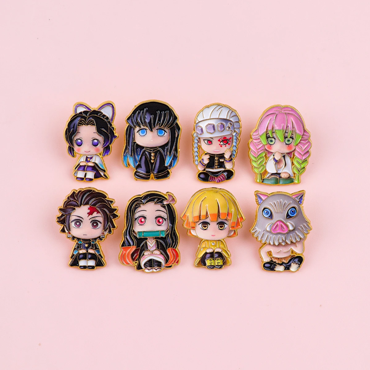 Cute Boy Girls Enamel Pin Cartoon Brooch For Coat Women Brooches Fashion Lapel Badges Jewelry Friends Gift Cosplay Accessories view 2