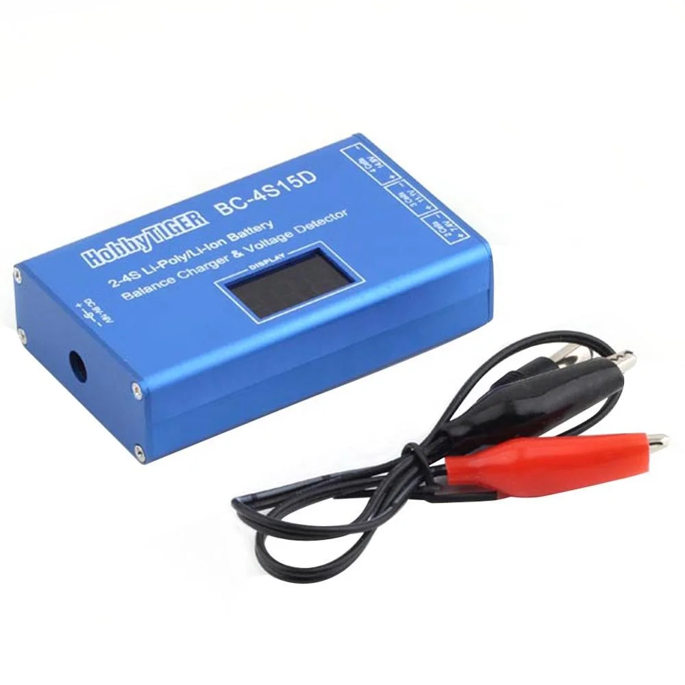 

BC-4S15D Цифровой ЖК-адаптер для зарядного устройства 2S-4S LiPo Детектор балансового напряжения для радиоуправляемых деталей и аксессуаров
