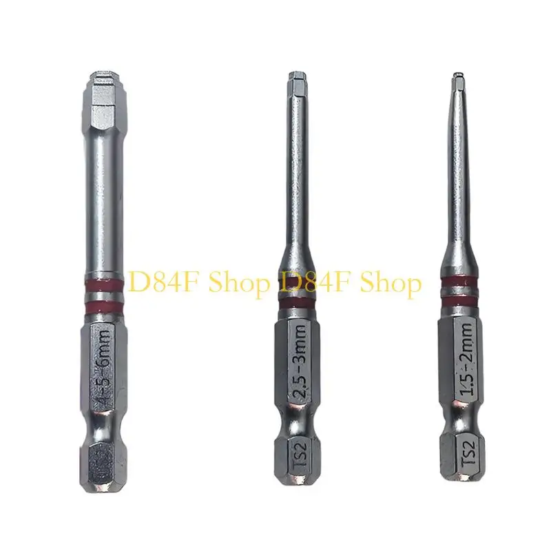 D84F 3/6Pcs Screwdriver For Electric Drill Wrench Power Tool Accessories