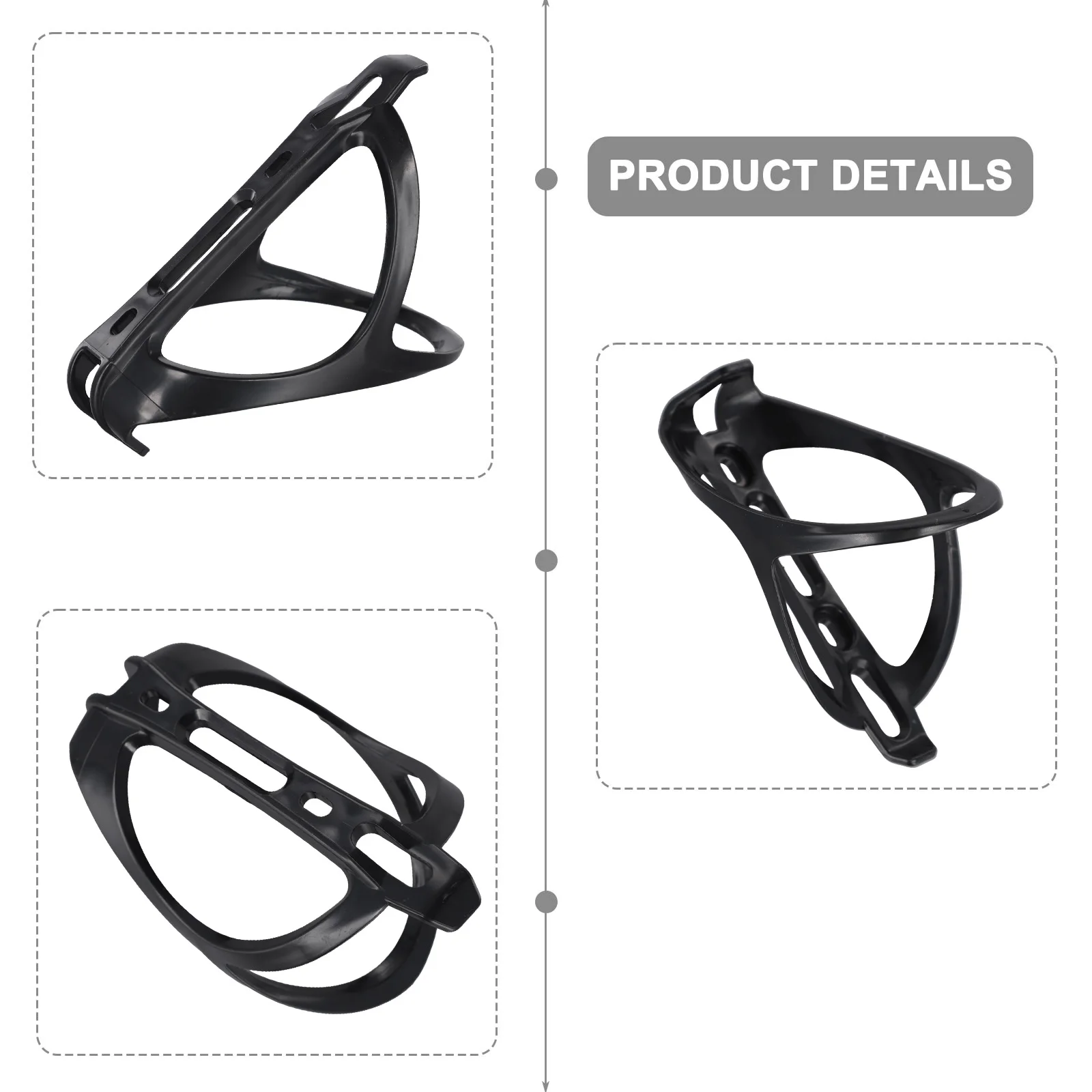 Bicycle Water Bottle Cage Bike Water Bottle Holder Easy Installa High Durability Lightweight Wear Resistance Replacement