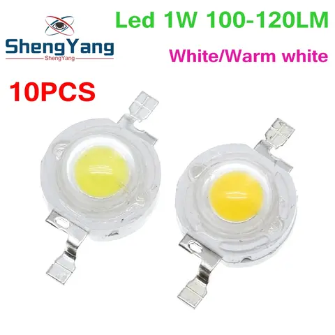 10 pcs 1W LED bulbs SMD white TZT