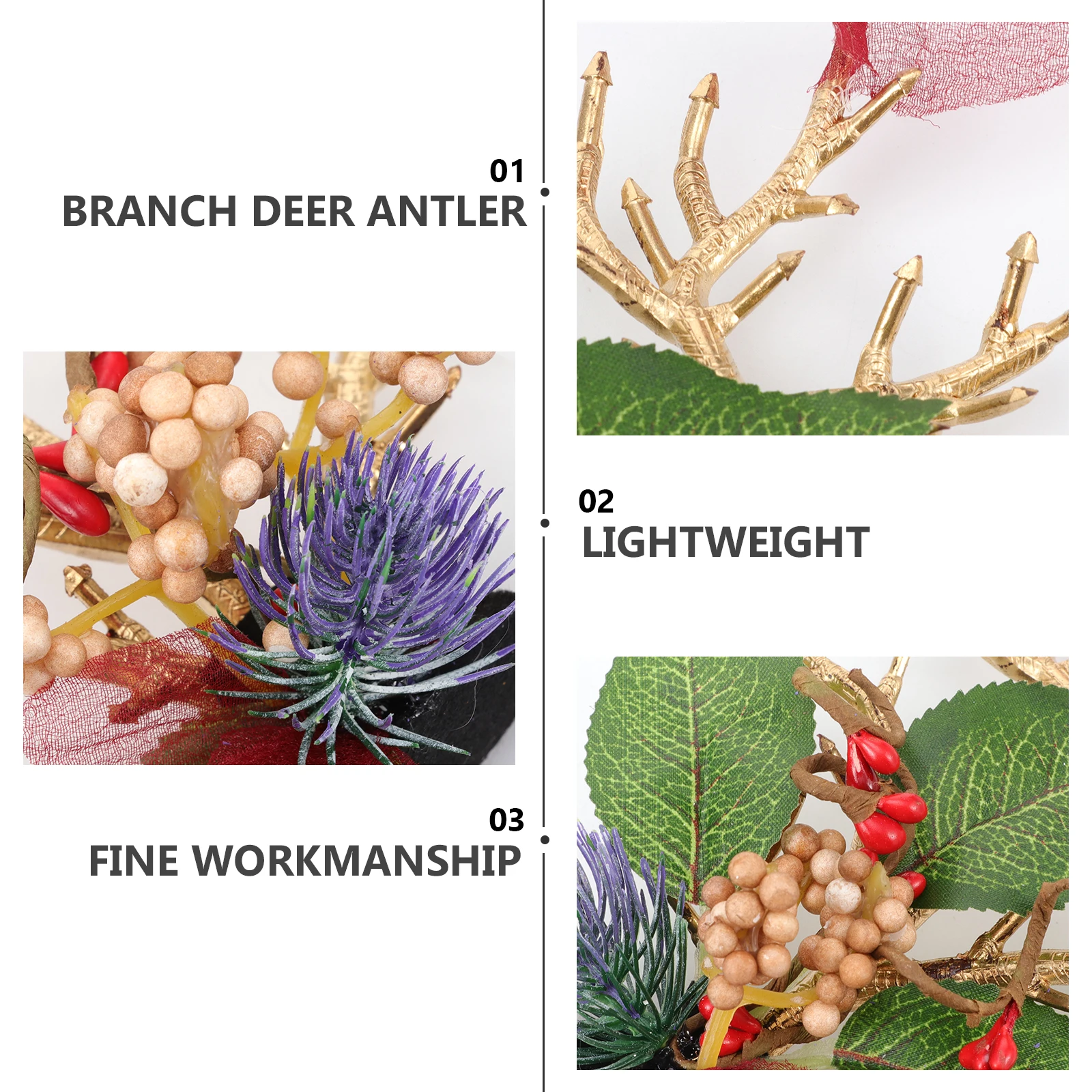 

1pcs Lovely Christmas Antler Hair Headband Party Favors Costume Prop For Women Girls Xmas Supplies Decoration Photo Props Hair