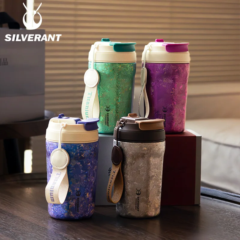 Titanium Double Wall Coffee Cups Tea Mugs Water Tumbler Stemless Beer Drinking Flask juice bottle Light Weight Stackable