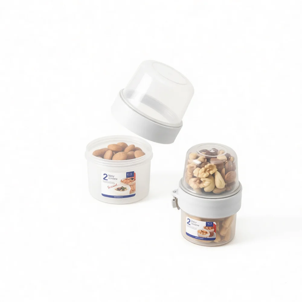 Portable Double Layer Food Con - đánh giá và giá Baby Food Snacks Yogurt