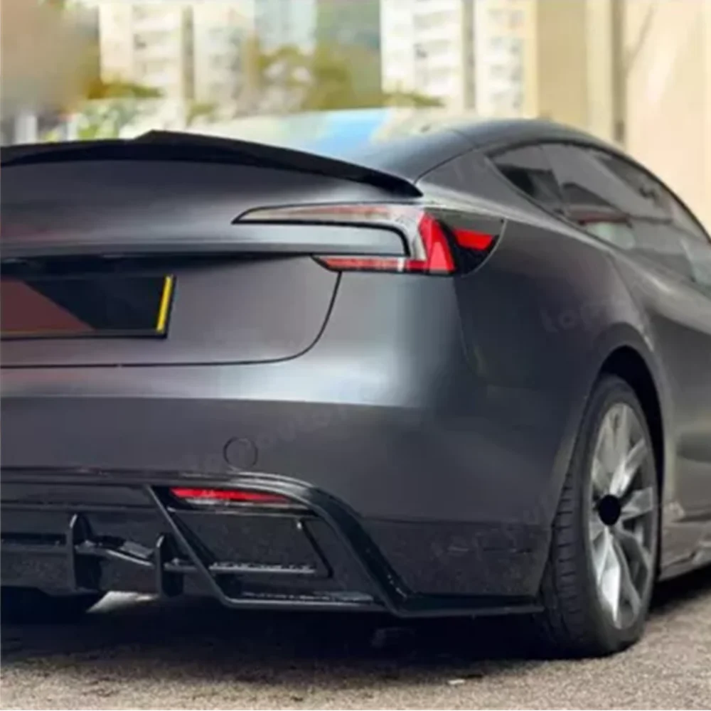 ABS Modell 3 Highland 2024 2025 2026 Original Spoiler Für Tesla Modell 3 Hinten Stamm Flügel Modifikation Auto Außen Teile auto-stil – Detail 14