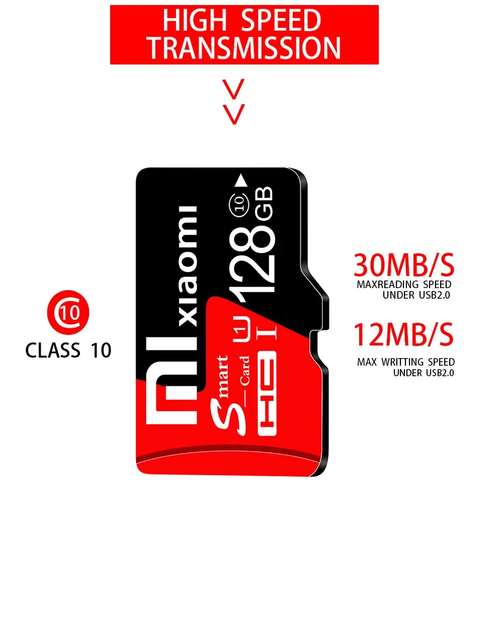 Xiaomi Micro Sdxc Sd Kaart Klasse 10 V30 1Tb Flash High Speed Sd Tf Geheugenkaart 128Gb 256Gb Cartao De Memoria Voor Nintendo Switch