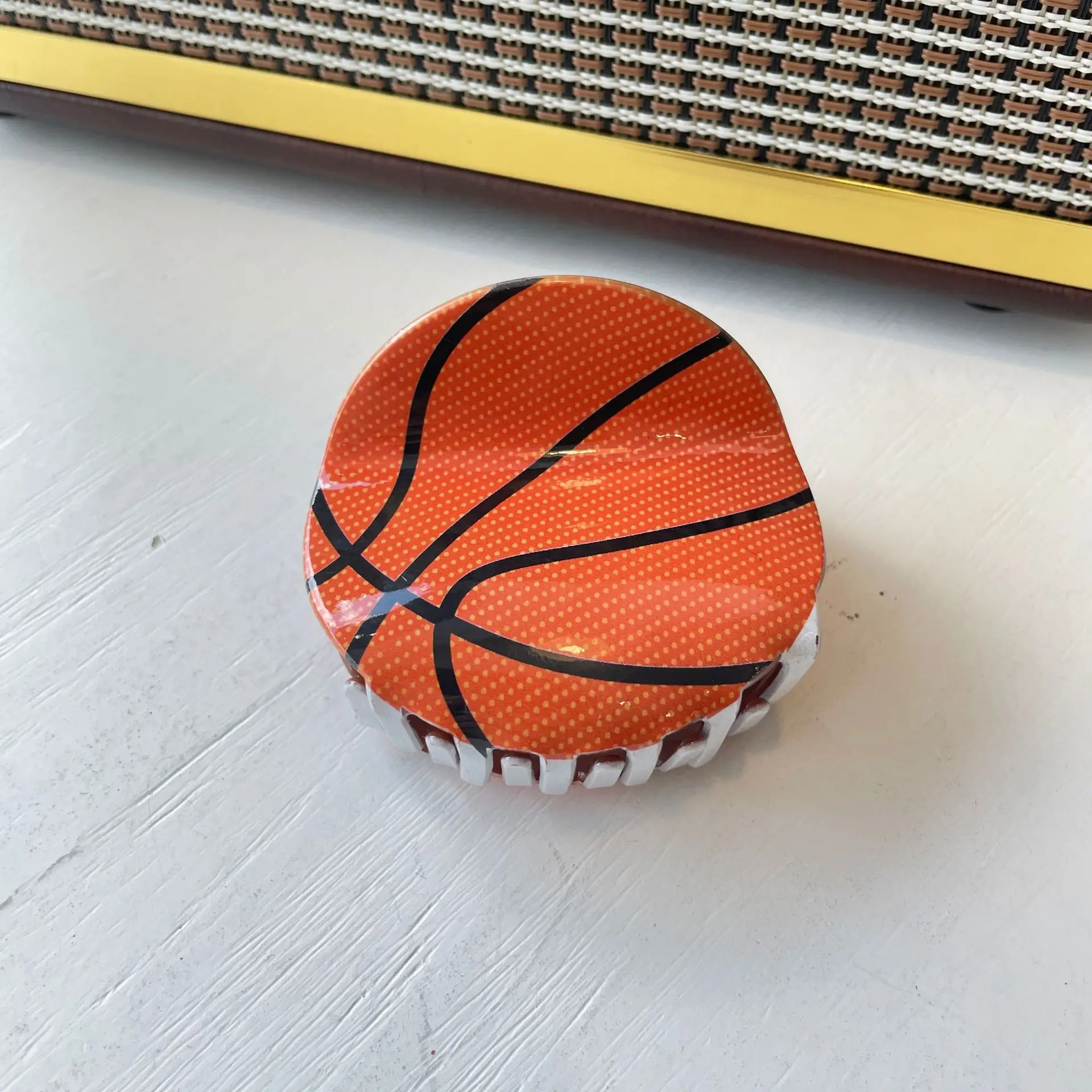 Creativity Unique Baseball Basketball Football Hair Clips Women Cartoon Tennis Sports Volleyball Hair Claw Headwear Accessories