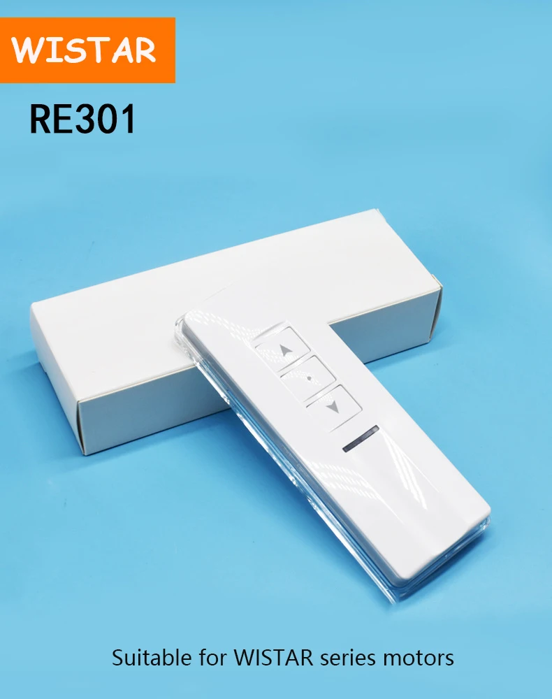 Smart Home Electric Curtain Accessories 433 Remote Control WISTAR RE301 Single Control Controller