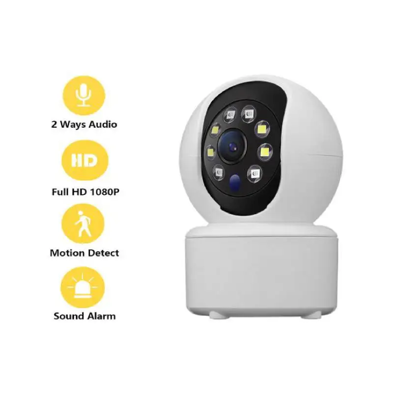 Wifi Security Camera Outdoor Waterproof Auto Tracking Audio CCTV Surveillance 1080P 360 IP Cameras Security Baby Monitor