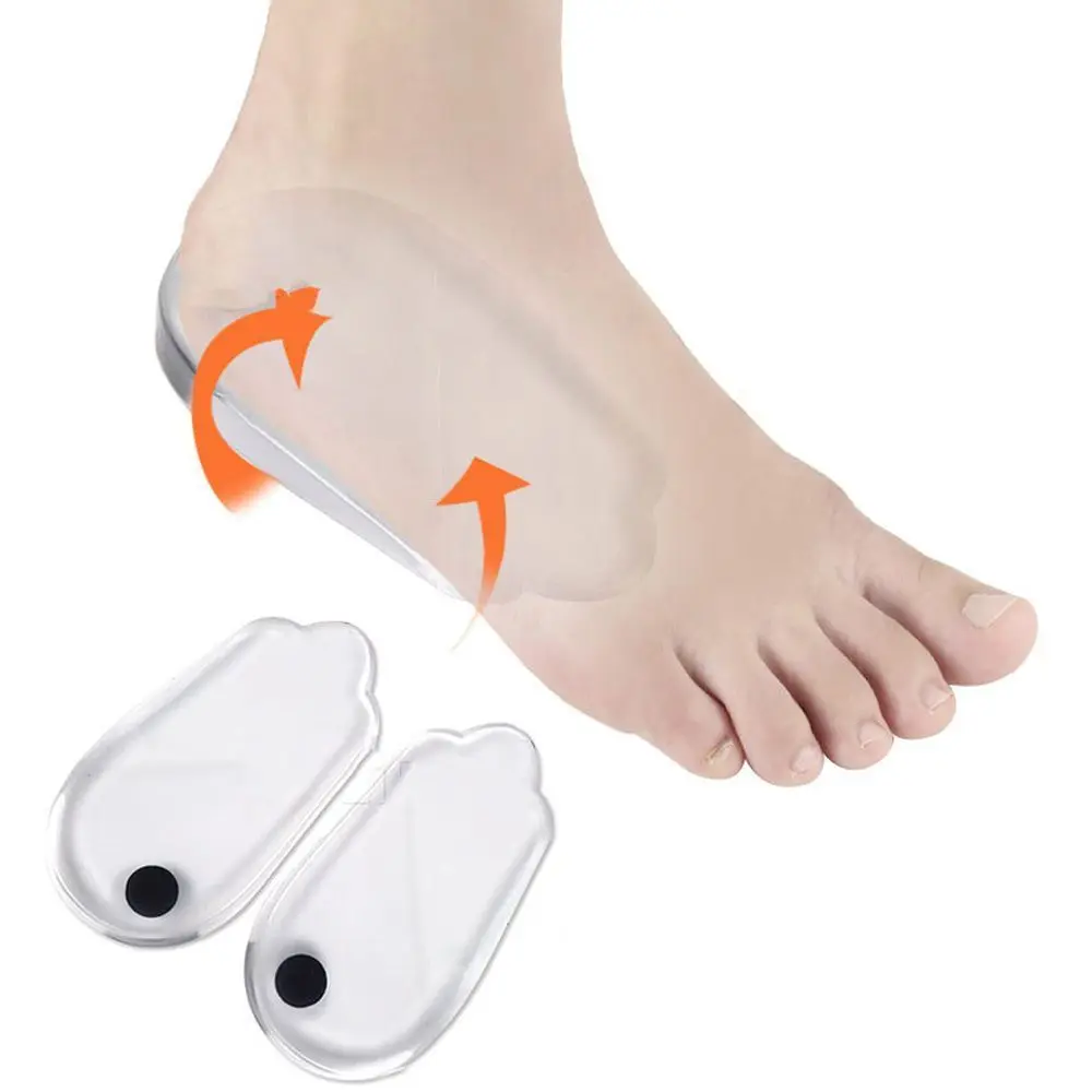 XO-Semelles intérieures en silicone Orth4WD pour femmes, coussin de course, soins des pieds, augmentation recommandée, coussin de talon orthopédique