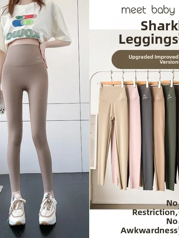 

Летние тонкие брюки для йоги с высокой талией. Женские брюки с подтяжкой ягодиц, которые можно носить на улице. Брюки с девятью точками.