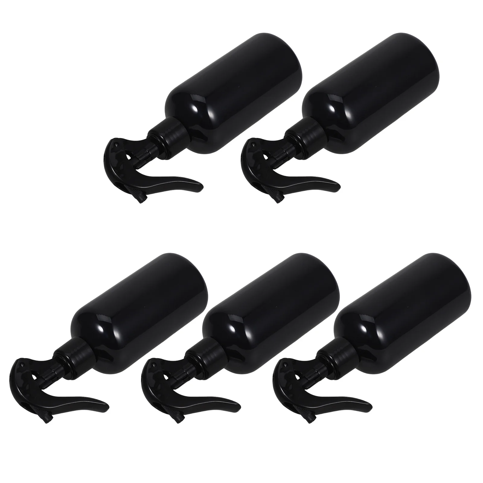 5Pcs Spray Gun Water Bottles 250ml Plastic Leakproof Lightweight Garden Sprayer Bottle for Shampoo Conditioner Lotion