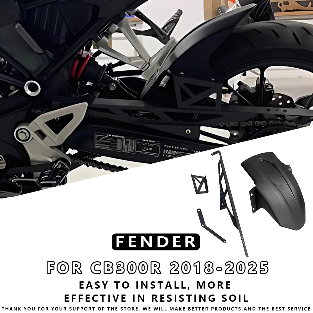 

MTK For HONDA CB300R 2018-2025 Motorcycle Rear Tire Fender Fender Fender Hugger Splash Guard Wheel Cover