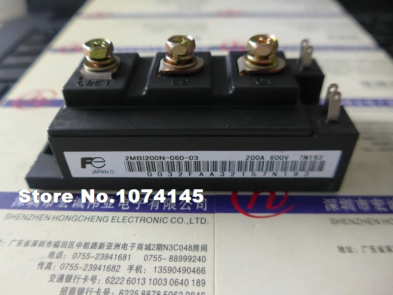 

2MBI200N-060-03 IGBT power module