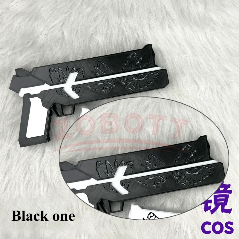 Game Library Of Ruina Cosplay Prop Ruina Gun Prop PVC Wit Zwart Kleur Lobotomy Corporation Props Voor Vrouwen Mannen Halloween