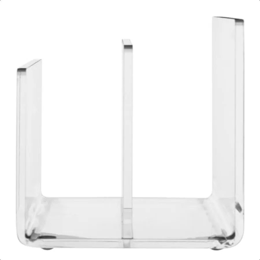 Акриловый мини-сортировщик Kantek шириной 6 дюймов x глубиной 3,8 дюйма x 3,9 дюйма, прозрачный AD50