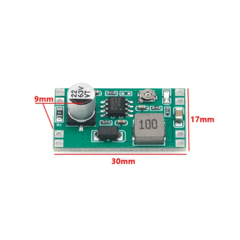 MP4560 DC-DC Step-Down Converter Module 2A Wide Input 6V–55V Adjustable Output 3.3V/5V/9V/12V DIY & Industrial Power