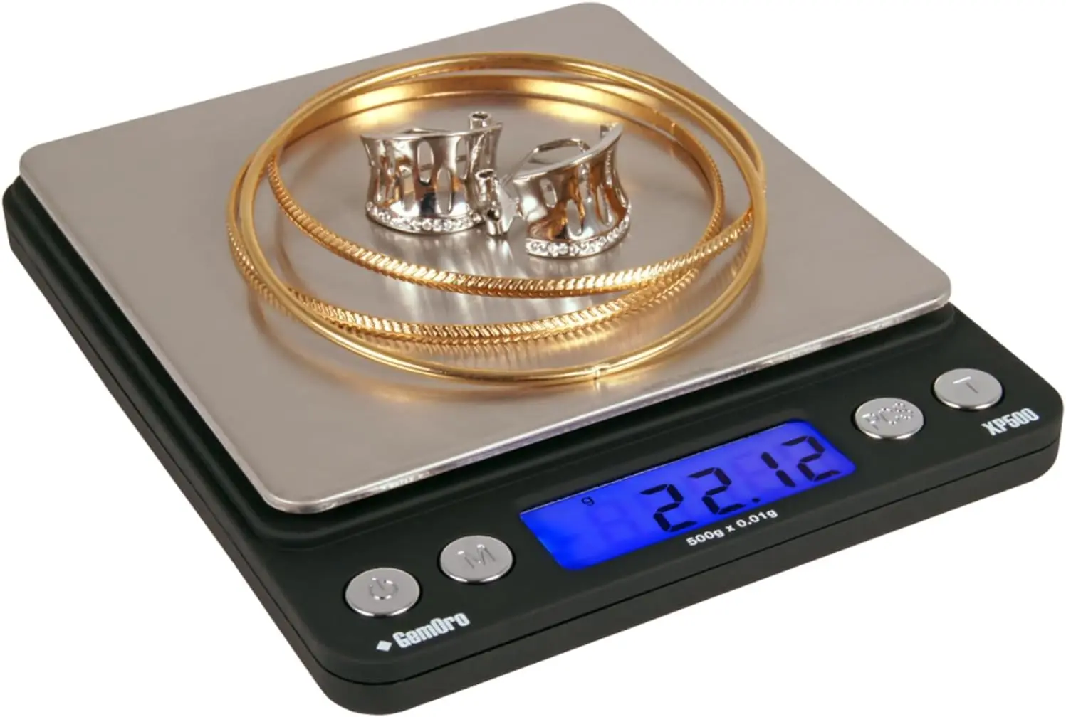 

Portable Jewelers Scale with Precision 500g x 0.01g Readability, Durable Digital Tool for Accurate Professional Use