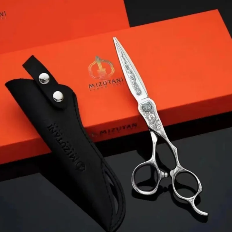 Professional Barber Hair Scissors High-Grade 440C Steel Hairdressing Shears for Precision Haircuts