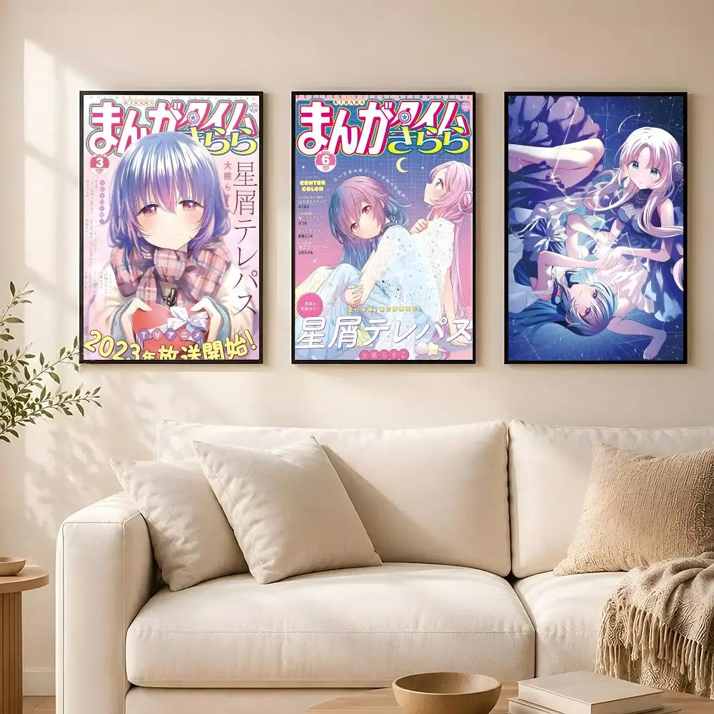 classic anime Stardust Telepath Poster poster Self-adhesive wall stickers, suitable for room decoration, high-quality printing.